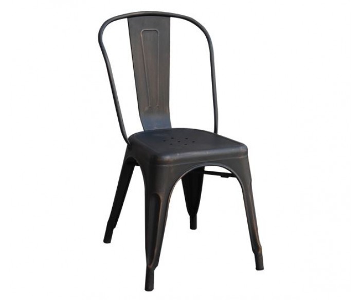 RELIX Καρέκλα-Pro, Μέταλλο Βαφή Antique Black