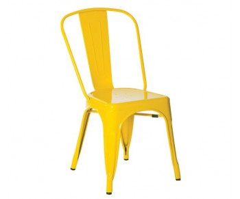 RELIX Καρέκλα-Pro, Μέταλλο Βαφή Κίτρινο