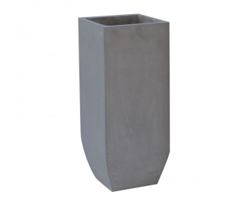 FLOWER POT-1  Cement Grey 25x25x60cm