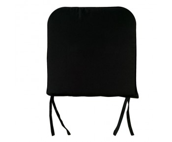 SALSA Μαξιλάρι για Καρέκλα και Σκαμπό Bar, Ύφασμα Μαύρο (3cm)