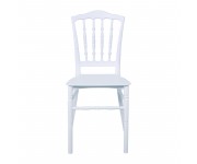MILLS Καρέκλα PP Άσπρο - Στοιβαζόμενη