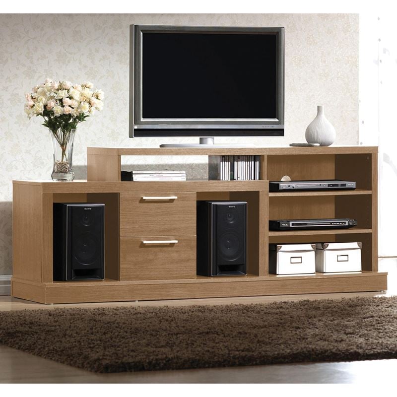 analog-epiplo-tv-180x49x70-sonoma-oak-enlarge ANALOG Έπιπλο TV Απόχρωση Sonoma Oak - Image 1