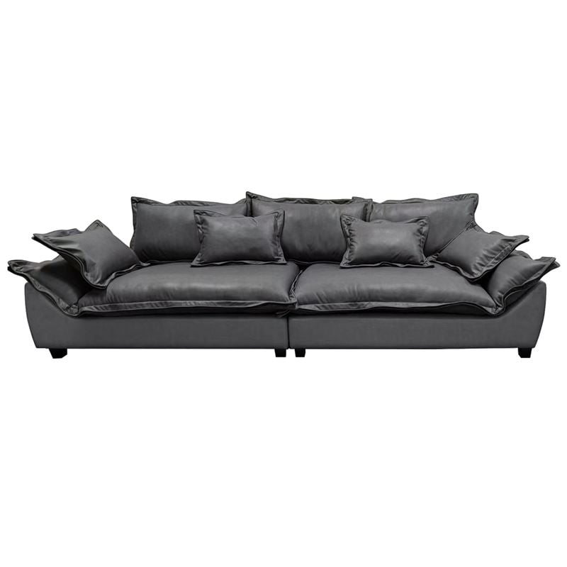 darby-kanapes-saloniou-kathistikou-4thesios-yfasma-nabuk-skouro-gkri-enlarge DARBY Kαναπές Σαλονιού - Καθιστικού 4Θέσιος, Ύφασμα Nabuk Σκούρο Γκρι - Image 1