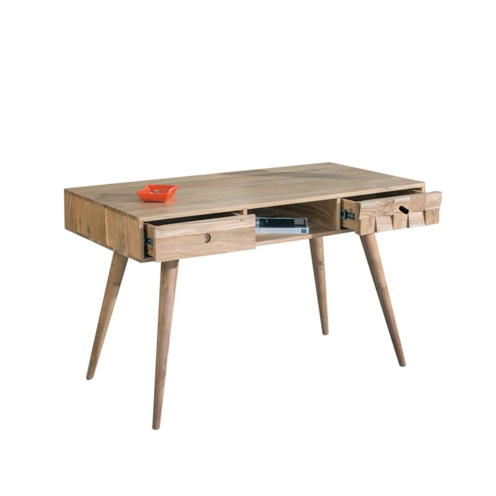 TEKA Κονσόλα - Γραφείο Ξύλο Ακακία Φυσικό - Image 2