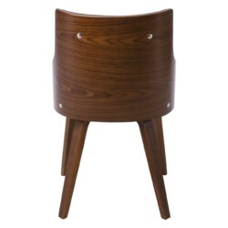 EMERSON Πολυθρόνα Καρυδί - Pu Μαύρο - Image 5