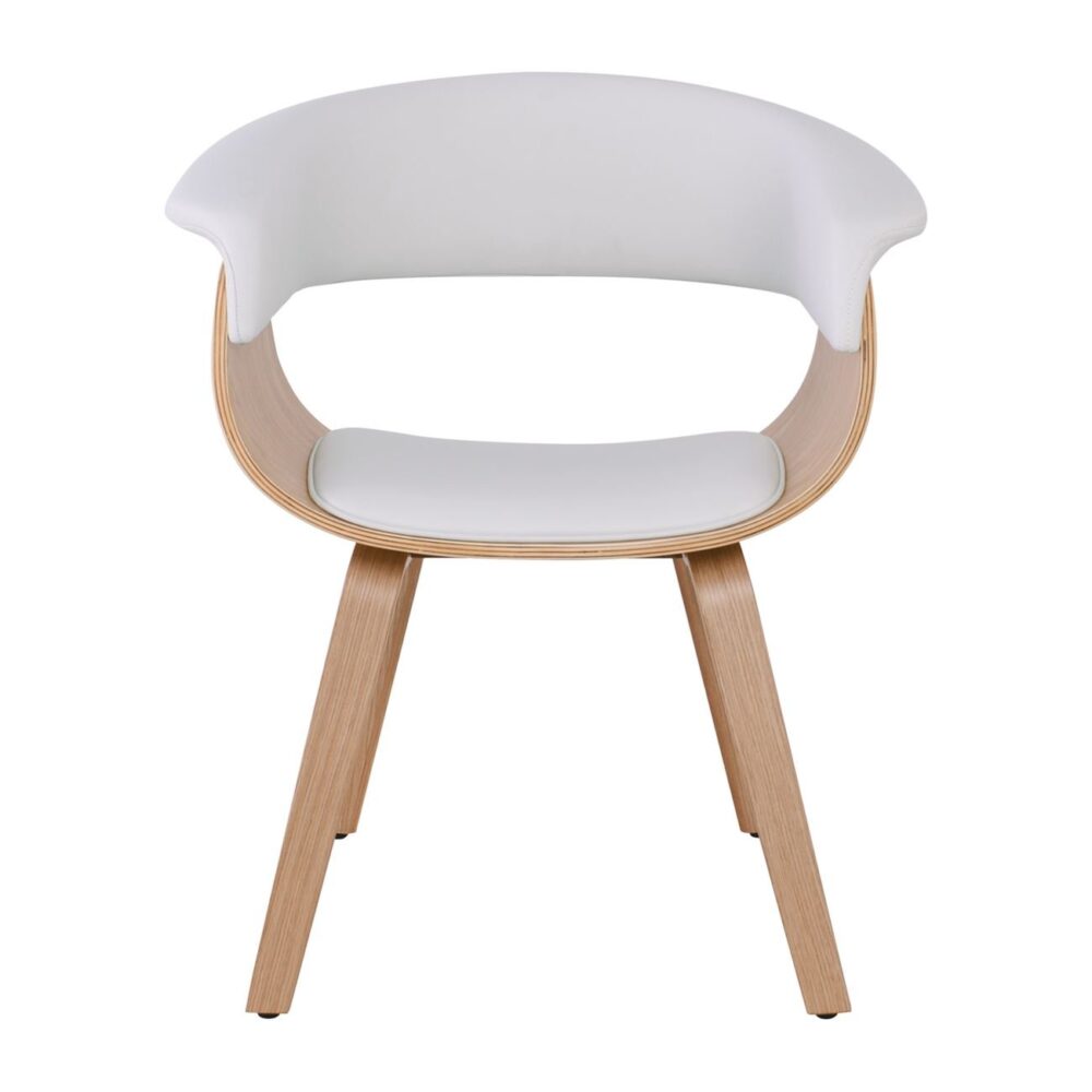 HERMAN Πολυθρόνα Φυσικό - Pu Άσπρο - Image 3