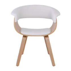 HERMAN Πολυθρόνα Φυσικό - Pu Άσπρο - Image 3