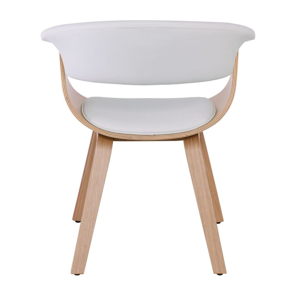 HERMAN Πολυθρόνα Φυσικό - Pu Άσπρο - Image 5