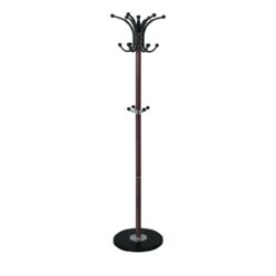 PATRICK Καλόγερος Περιστρεφόμενος, Μέταλλο Βαφή Καρυδί - Image 2