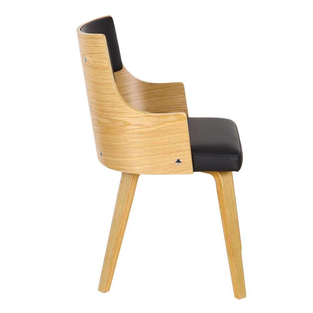 EMERSON Πολυθρόνα Φυσικό - Pu Μαύρο - Image 3