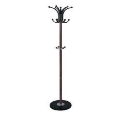 PATRICK Καλόγερος Περιστρεφόμενος, Μέταλλο Βαφή Καρυδί