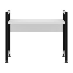 ΡΑΦΙ ΠΑΓΚΟΥ ΚΟΥΖΙΝΑΣ BECKO HM18219.01 ΜΕΛΑΜΙΝΗ ΣΕ ΛΕΥΚΟ-ΜΑΥΡΟ ΜΕΤΑΛΛΟ 53x35x41Υεκ. - Image 3