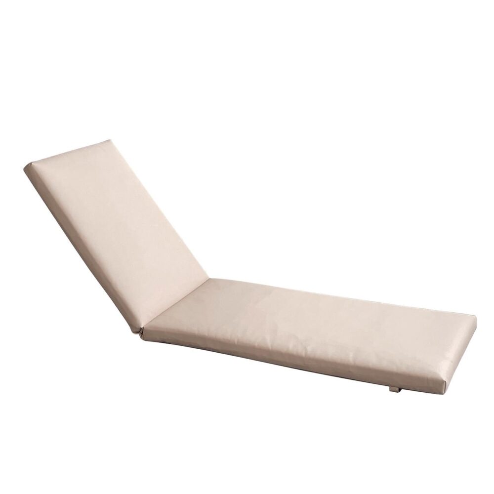 SUNLOUNGER Μαξιλάρι Ξαπλώστρας PVC Μπεζ με Φερμουάρ & Velcro (Foam+Polyester) - Image 2