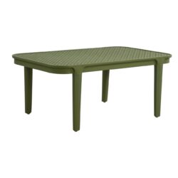 MALAGA Set Σαλόνι Κήπου PP-UV Πράσινο: Καναπές + 2 Πολυθρόνες + Τραπεζάκι - Image 5