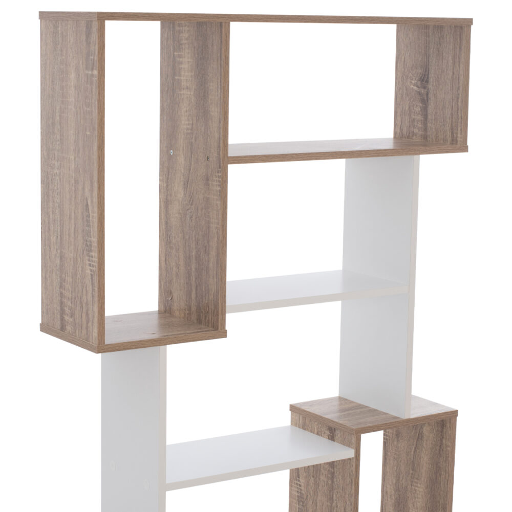 ΒΙΒΛΙΟΘΗΚΗ SHAY HM8768.01 85X22X140 ΛΕΥΚΟ - Image 4