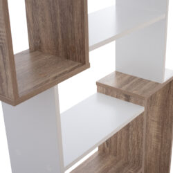 ΒΙΒΛΙΟΘΗΚΗ SHAY HM8768.01 85X22X140 ΛΕΥΚΟ - Image 7