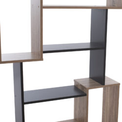 ΒΙΒΛΙΟΘΗΚΗ SHAY HM8768.02 85X22X140 ΓΚΡΙ - Image 5