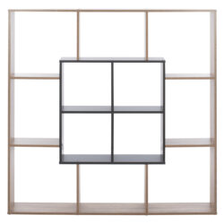 ΒΙΒΛΙΟΘΗΚΗ BRODY HM8771.02 136X22X136 ΓΚΡΙ - Image 3