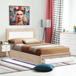 ΚΡΕΒΑΤΙ MELANY HM346 ΜΕ 1ΣΥΡΤΑΡΙ SONAMA-ΛΕΥΚΟ 90Χ190 - Image 2