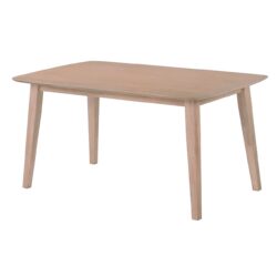 DOM Τραπέζι Τραπεζαρίας, Mdf Απόχρωση Oak - Image 2