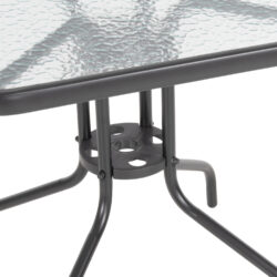 ΣΕΤ ΤΡΑΠΕΖΑΡΙΑΣ ΜΕΤΑΛΛΙΚΗ 3ΤΜΧ ΜΕ 2 ΚΑΡΕΚΛΕΣ & 1 ΤΡΑΠΕΖΙ 70Χ70 HM5185.01 - Image 6