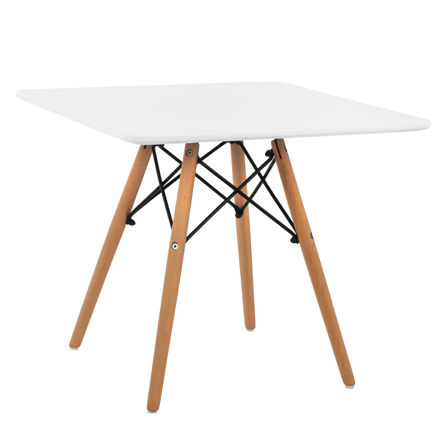 trapezi-kid-60x60x51yek-leyko-fb9845201 ΤΡΑΠΕΖΙ MINIMAL KID 60X60X51Yεκ. ΛΕΥΚΟ HM8452.01 - Image 1