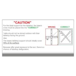 Contract Sliq Normal Επιφάνεια Τραπεζιού τ.Werzalit, Απόχρωση Cement - Image 5