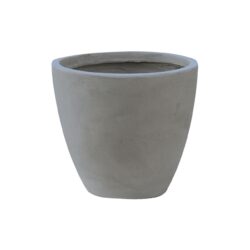 FLOWER POT-3 Cement Grey Φ35x32cm - Image 2