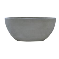FLOWER POT-4 Cement Grey 76x34x32cm - Image 2