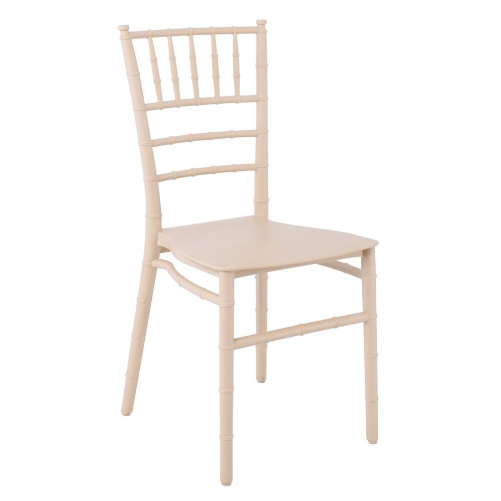 ILONA Καρέκλα-Pro Εστίασης - Catering Στοιβαζόμενη PP Μπεζ - Image 2