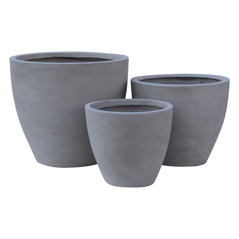 flower-pot-3-set-3-temachion-cement-grey-enlarge FLOWER POT-3 Set 3 τεμαχίων Cement Grey - Image 1