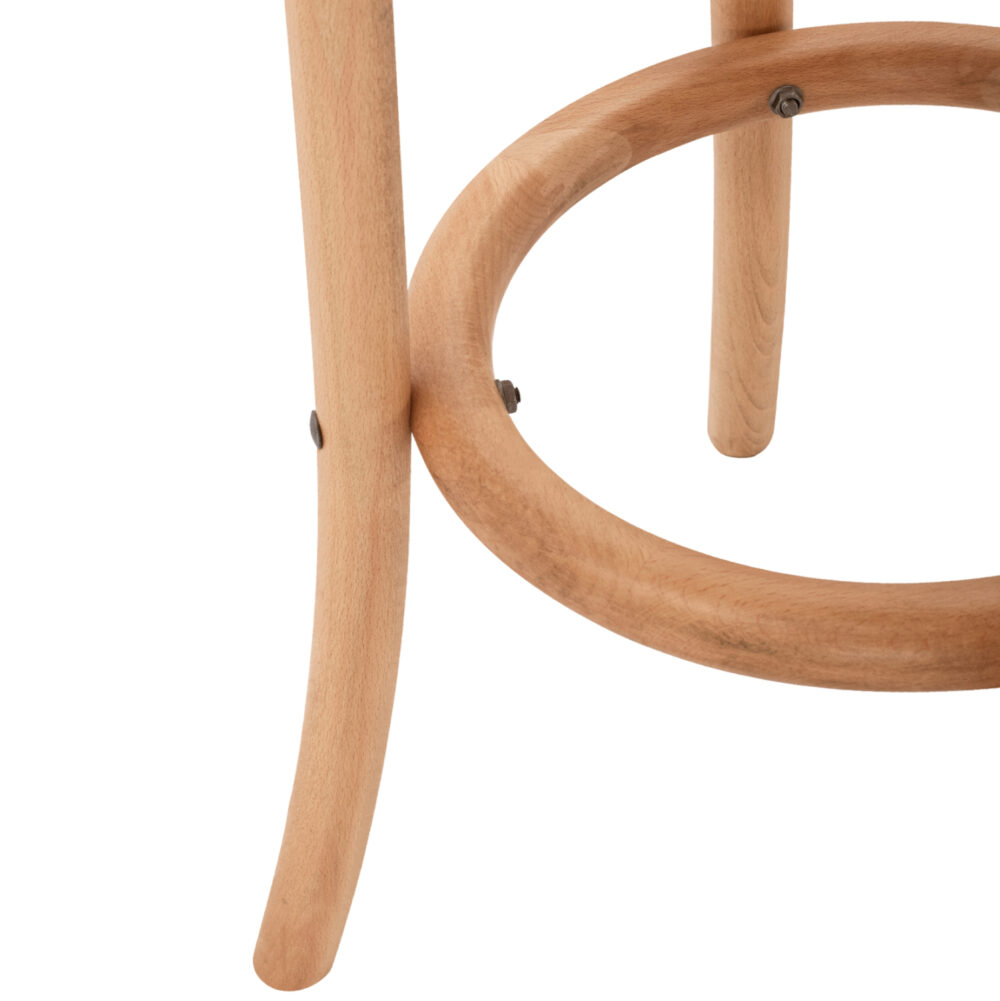 ΣΚΑΜΠΟ ΞΥΛΙΝΟ FAYE ΑΠΟ ΟΞΙΑ ΦΥΣΙΚΟ ΜΕ ΨΑΘΑ Φ36Χ70 HM8751.01- 36x36x72Y εκ. - Image 8