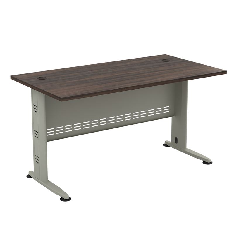 compact-grafeio-apochrosi-skouro-karydi-enlarge COMPACT Γραφείο Απόχρωση Σκούρο Καρυδί - Image 1