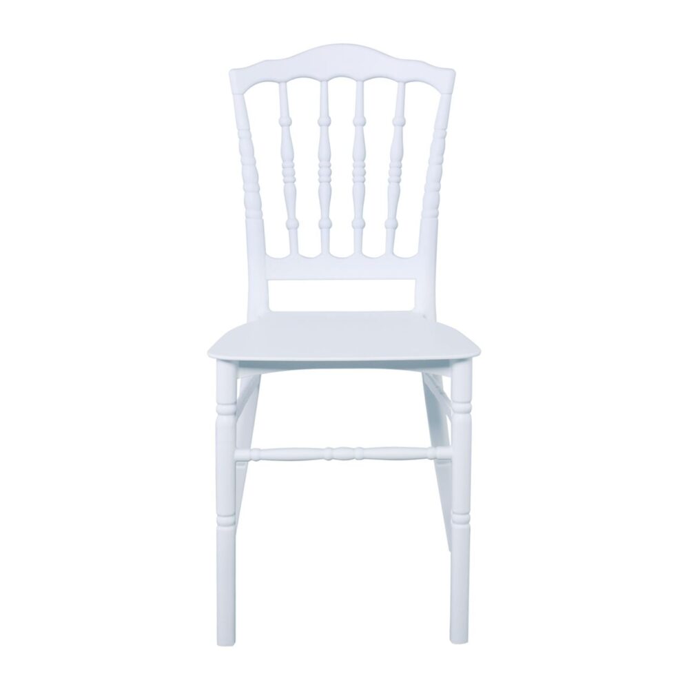 MILLS Καρέκλα Εστίασης - Catering Στοιβαζόμενη PP Άσπρο - Image 3