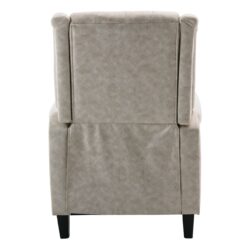 CHESTER Relax Πολυθρόνα Μπερζέρα Σαλονιού, Καθιστικού Ύφασμα Απόχρωση Antique Εκρού - Image 5