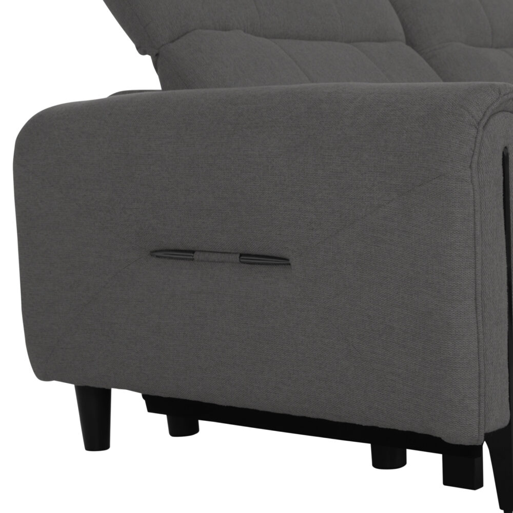 ΓΩΝΙΑΚΟΣ ΚΑΝΑΠΕΣ ΜΕ RECLINE ORACLE HM3290.01 ΓΚΡΙ ΥΦΑΣΜΑ 260x260x90(κάθισμα)x94Υεκ. - Image 10