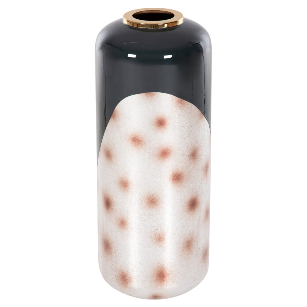 diakosmitiko-bazo-dapedoy-raksasa-fb9423 ΔΙΑΚΟΣΜΗΤΙΚΟ BAZO ΔΑΠΕΔΟΥ RAKSASA ΗΜ4231.05 ΜΕΤΑΛΛΟ ΣΕ ΜΠΛΕ ΑΝΘΡΑΚΙ-ΑΣΗΜΙ Φ30x80Υεκ - Image 1