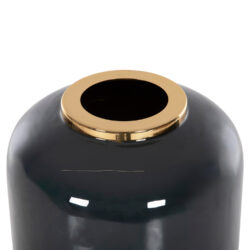 ΔΙΑΚΟΣΜΗΤΙΚΟ BAZO ΔΑΠΕΔΟΥ RAKSASA ΗΜ4231.05 ΜΕΤΑΛΛΟ ΣΕ ΜΠΛΕ ΑΝΘΡΑΚΙ-ΑΣΗΜΙ Φ30x80Υεκ - Image 4