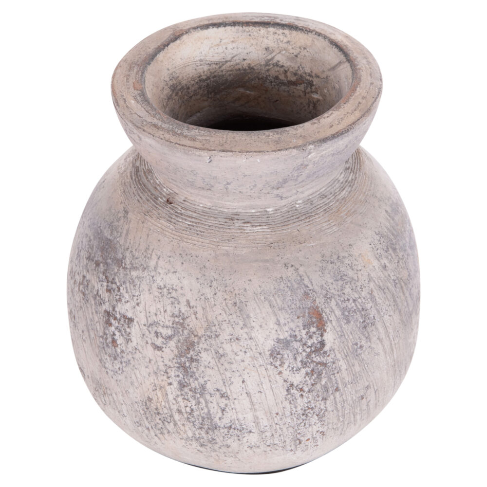 ΔΙΑΚΟΣΜΗΤΙΚΟ ΕΠΙΤΡΑΠΕΖΙΟ ΒΑΖΟ VERMO HM4396 ΤΕΡΑΚΟΤΑ ΣΕ ΑΝΟΙΧΤΟ ΓΚΡΙ Φ18x19Υεκ. - Image 9