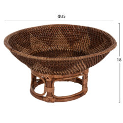 ΔΙΑΚΟΣΜΗΤΙΚΟ ΜΠΟΛ ΜΕ ΒΑΣΗ HM4270 ΜΕ ΠΛΕΞΗ ΑΠΟ ΚΕΤΑΚ Φ35x18Υεκ. - Image 2