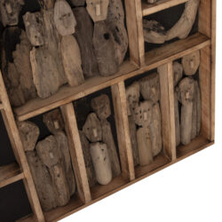 ΔΙΑΚΟΣΜΗΤΙΚΟ ΤΟΙΧΟΥ MYST HM4281 ΚΑΔΡΟ ΜΕ ΦΙΓΟΥΡΕΣ ΑΠΟ DRIFTWOOD 200x6x120Υεκ. - Image 4