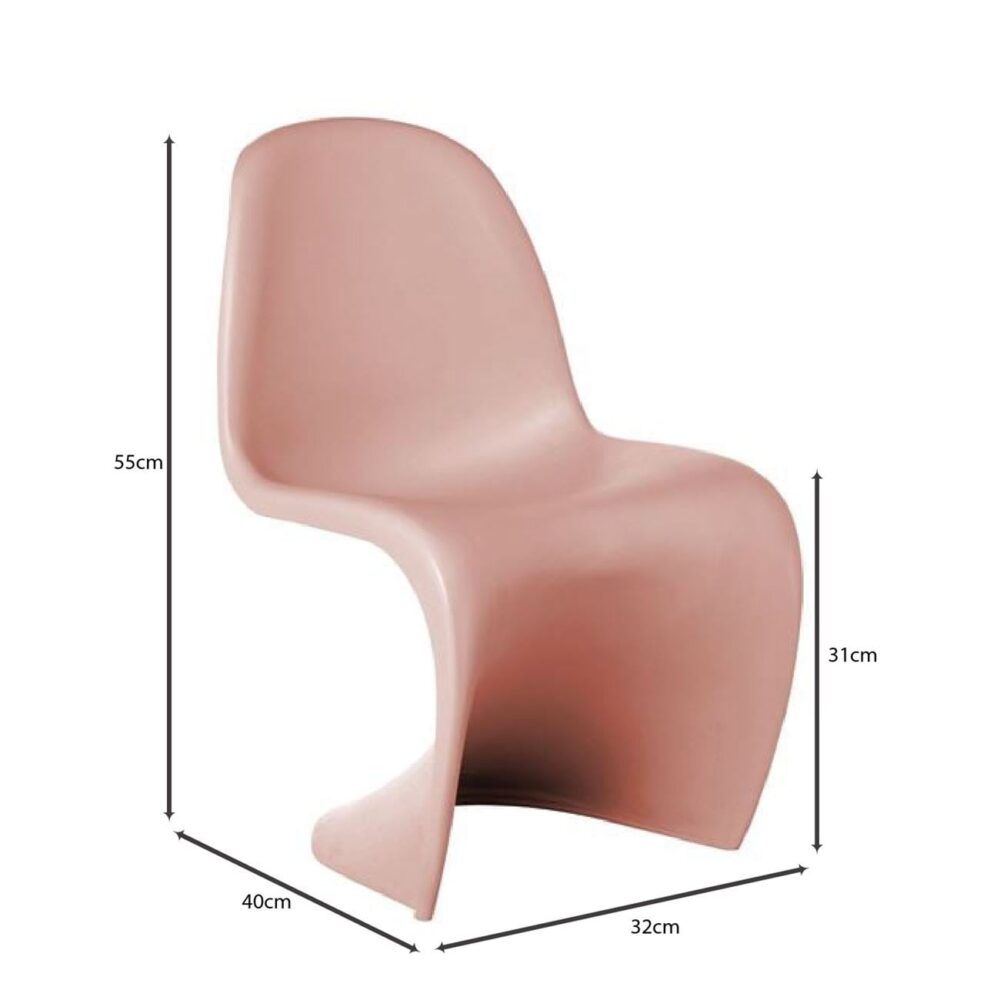 BLEND Kid Καρέκλα, PP Ροζ - Image 3