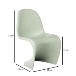 BLEND Kid Καρέκλα, PP Sandy Green - Image 3