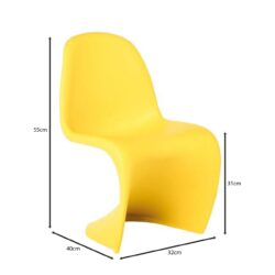 BLEND Kid Καρέκλα, PP Κίτρινο - Image 3