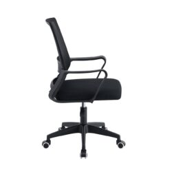 BF2112 Πολυθρόνα Γραφείου Ύφασμα Μαύρο Mesh - Image 3