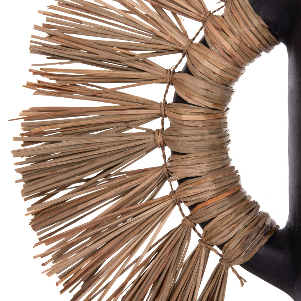 ΕΠΙΤΡΑΠΕΖΙΟ ΔΙΑΚΟΣΜΗΤΙΚΟ ΒΑΖΟ ALICA HM4668.01S ΜΑΥΡΗ ΤΕΡΑΚΟΤΑ & GRASS--55x19x34Υεκ - Image 8