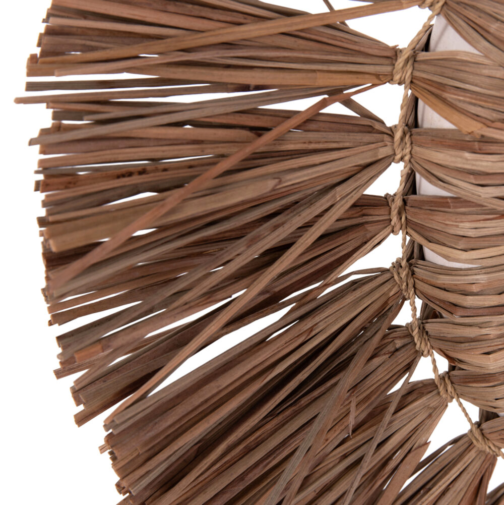 ΕΠΙΤΡΑΠΕΖΙΟ ΔΙΑΚΟΣΜΗΤΙΚΟ ΒΑΖΟ ALICA HM4668.02L ΛΕΥΚΗ ΤΕΡΑΚΟΤΑ & GRASS--64x22x38Υεκ - Image 7