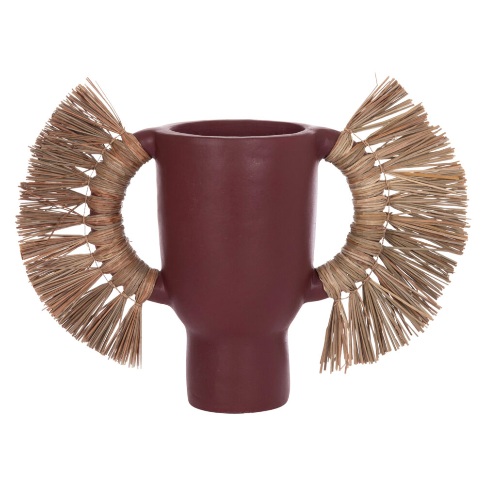 epitrapezio-diakosmitiko-bazo-fb9466806l ΕΠΙΤΡΑΠΕΖΙΟ ΔΙΑΚΟΣΜΗΤΙΚΟ ΒΑΖΟ ALICA HM4668.06L ΒΥΣΣΙΝΙ ΤΕΡΑΚΟΤΑ & GRASS--64x22x38Υεκ - Image 1