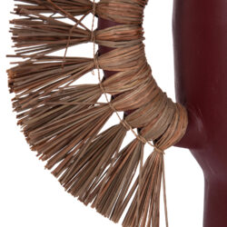 ΕΠΙΤΡΑΠΕΖΙΟ ΔΙΑΚΟΣΜΗΤΙΚΟ ΒΑΖΟ ALICA HM4668.06L ΒΥΣΣΙΝΙ ΤΕΡΑΚΟΤΑ & GRASS--64x22x38Υεκ - Image 9