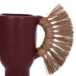 ΕΠΙΤΡΑΠΕΖΙΟ ΔΙΑΚΟΣΜΗΤΙΚΟ ΒΑΖΟ ALICA HM4668.06S ΒΥΣΣΙΝΙ ΤΕΡΑΚΟΤΑ & GRASS--55x19x34Υεκ - Image 5